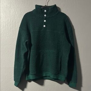 Outdoor Voices Men's Green Sweater
